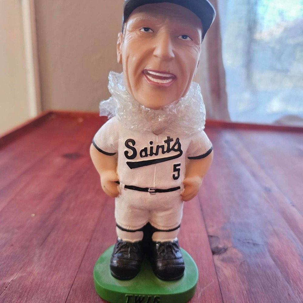 St Paul Saints MILB AAA Minor Minnesota Twins MLB Baseball Bobblehead Twig Coach